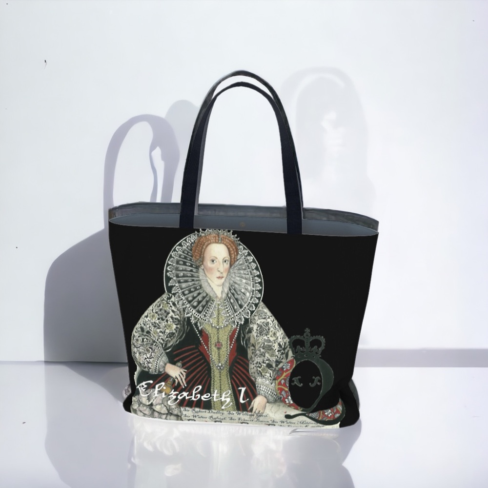 Queen Elizabeth I Oversized Tote Bag by Dead Queens